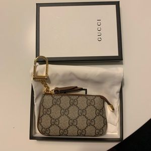 Gucci Supreme key case. Brand new